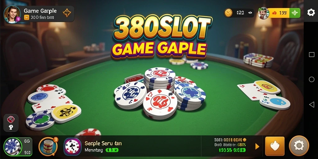 Tampilan permainan Gaple yang menarik di 380SLOT.