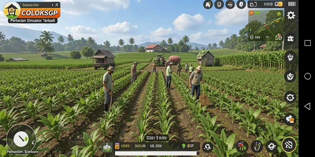 Gameplay seru di dunia pertanian COLOKSGP dengan grafik yang memukau.