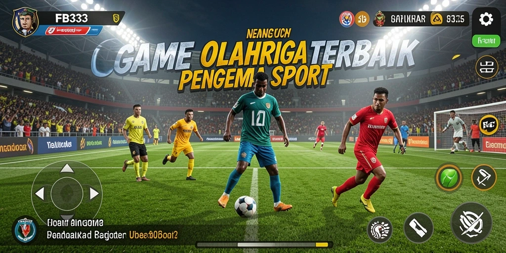 Tampilan utama gameplay FB333 menampilkan aksi seru olahraga.