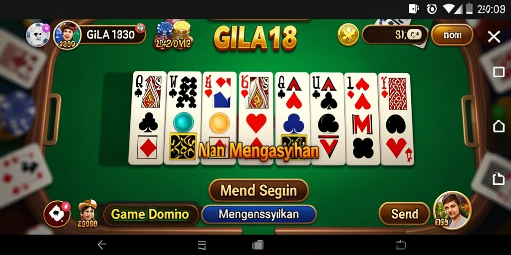 Gameplay seru dari GILA138 dengan pemain yang berinteraksi.