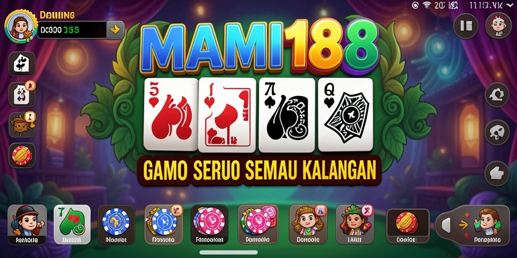 Tampilan gameplay seru MAMI188 dengan pemain aktif dan grafis menarik.