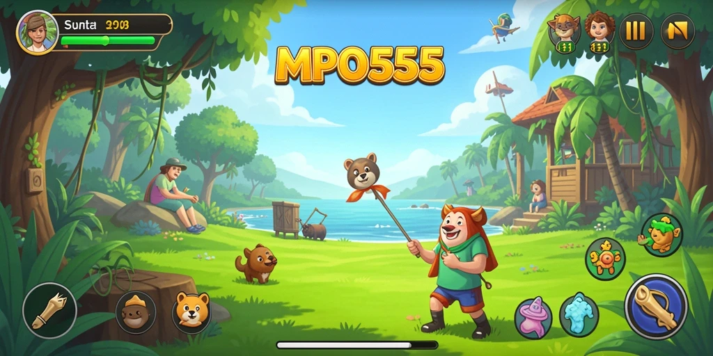 Tangkapan layar MPO555 menampilkan gameplay santai dan menghibur.