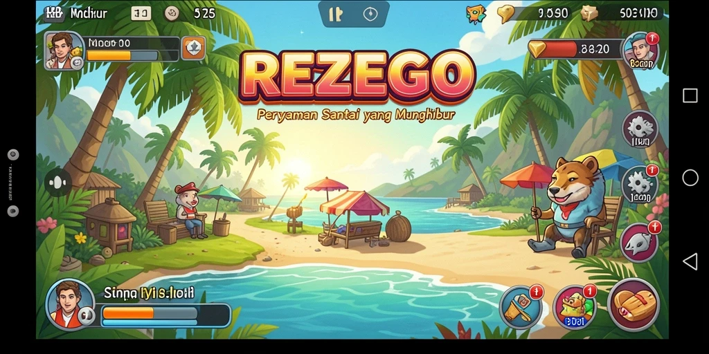 Tampilan menarik dari gameplay <strong>REZEGO</strong> yang memikat.