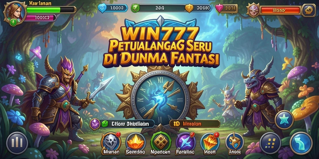 Gameplay mendebarkan di dunia petualangan WIN777.
