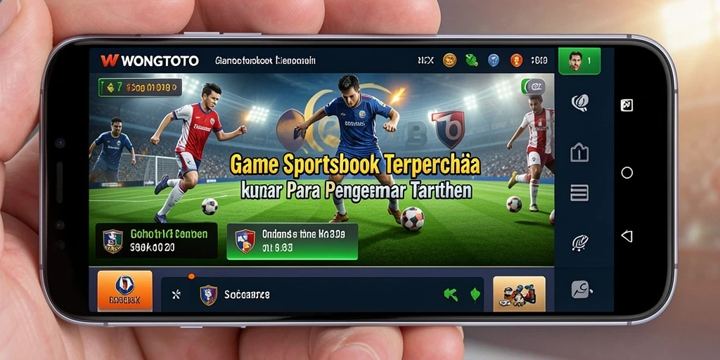 Tampilan menarik dari gameplay Sportsbook WONGTOTO.