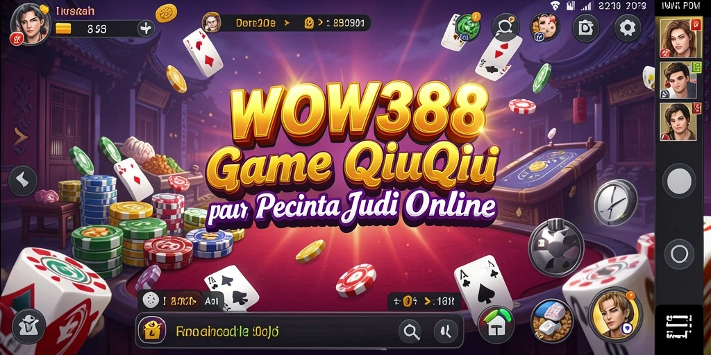Tampilan gameplay seru QiuQiu di WOW388.